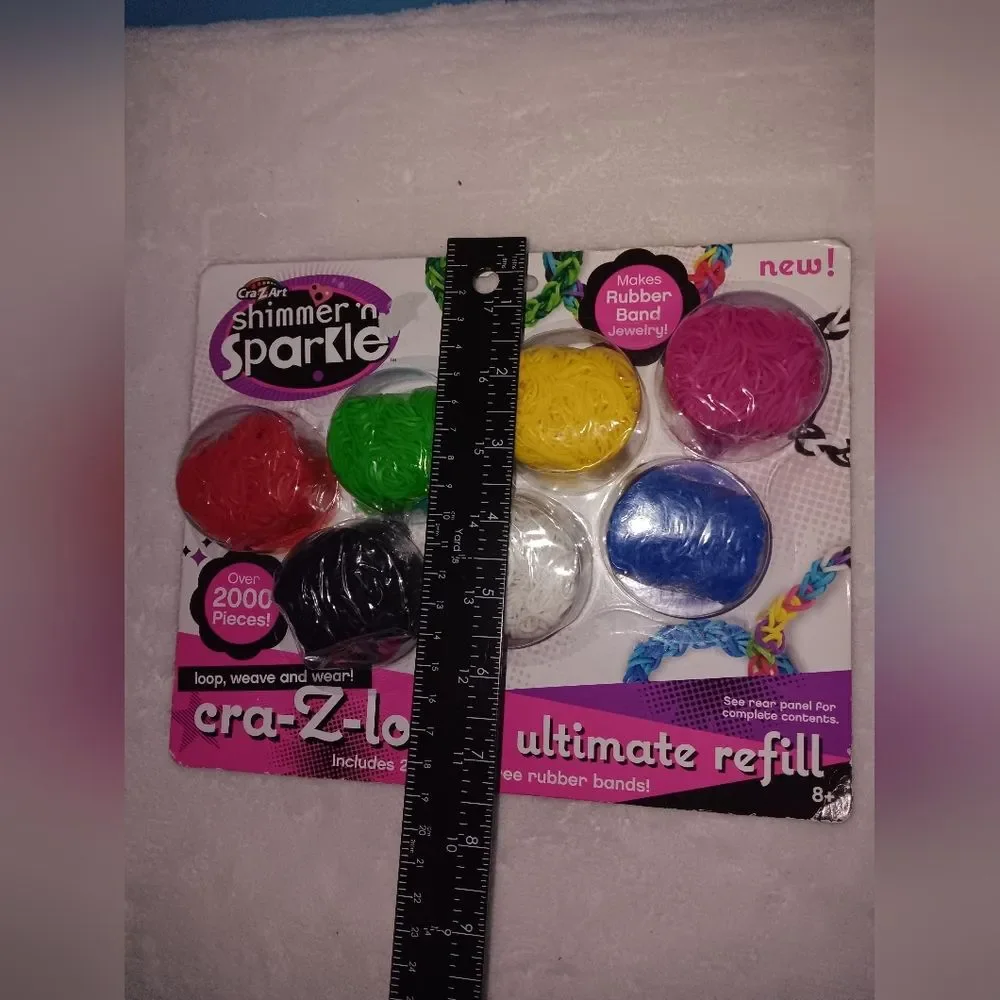 NWOT Cra.Z.Art Shimmer 'n Sparkle cra-Z-loom ultimate refill